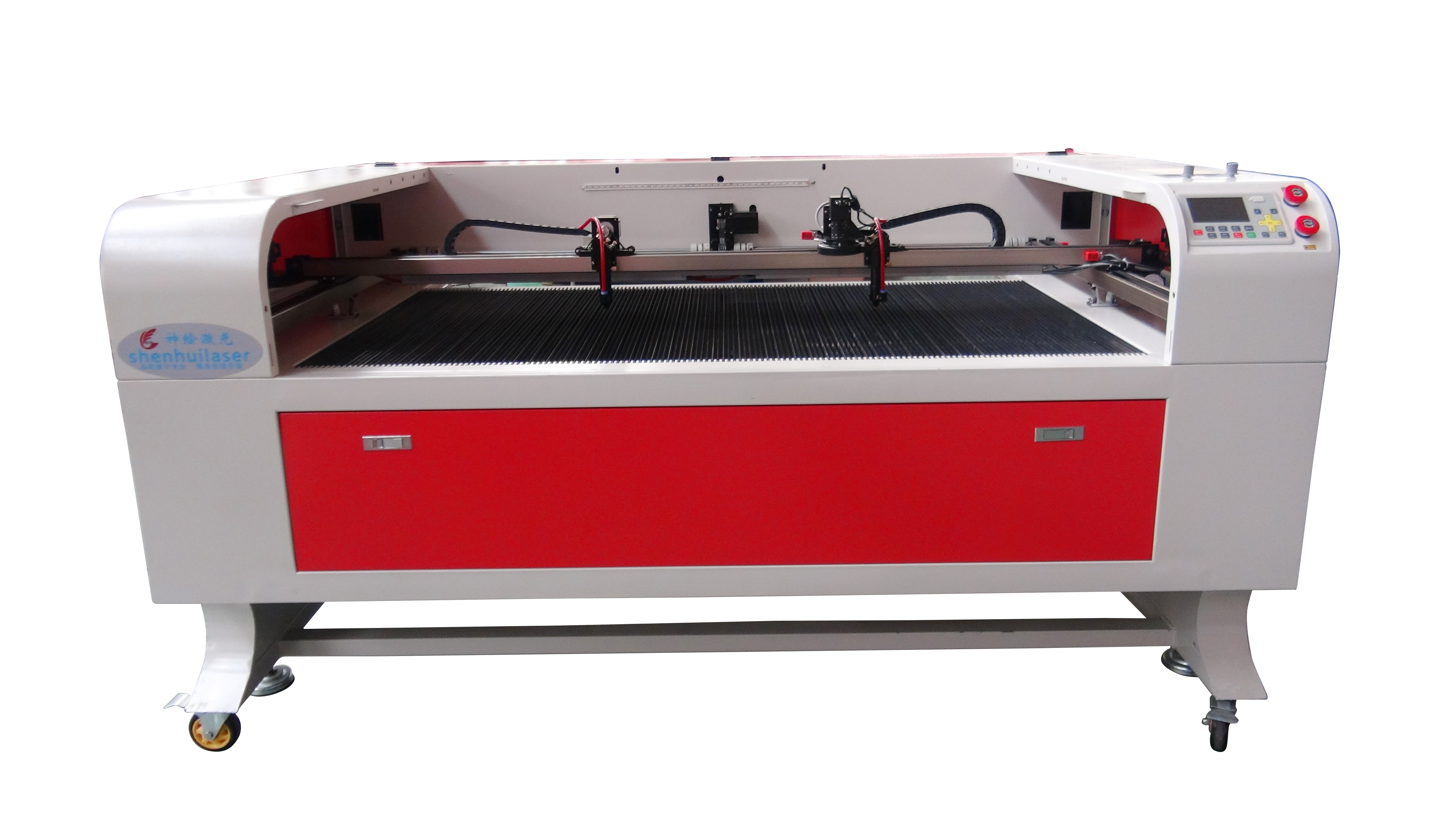 1580CCD激光切割機(jī) 皮革布料腳墊服裝面料裁剪紙開料機(jī)繡花刺繡激光雕刻機(jī)