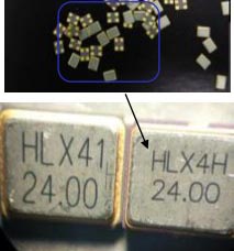 晶振單線標(biāo)刻