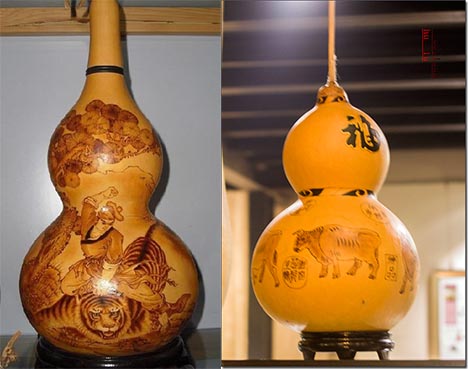 葫蘆雕刻樣品圖