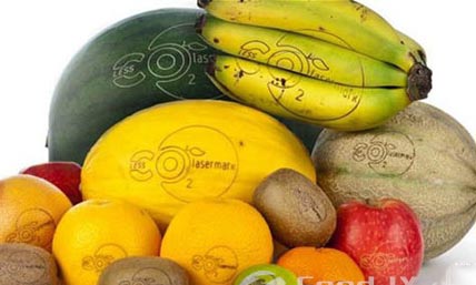 水果、蔬菜激光雕刻樣品